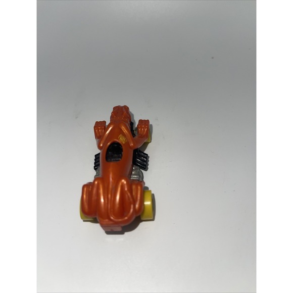 2012 Hot Wheels 1186 MJ,1,NL Mattel, Orange Cat Car - Picture 3 of 5